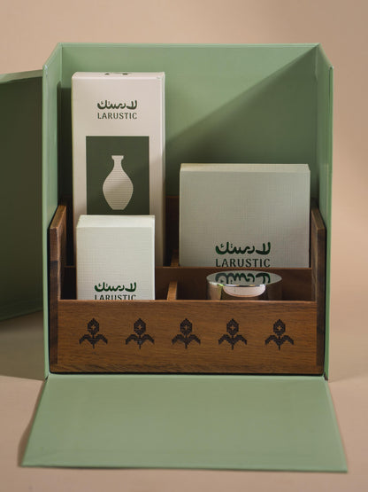 Wooden Organizer Gift Set