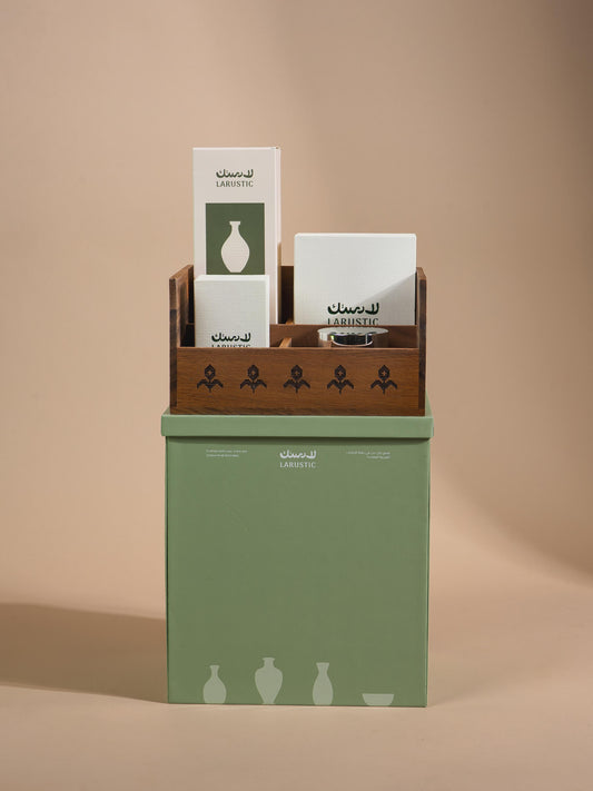 Wooden Organizer Gift Set