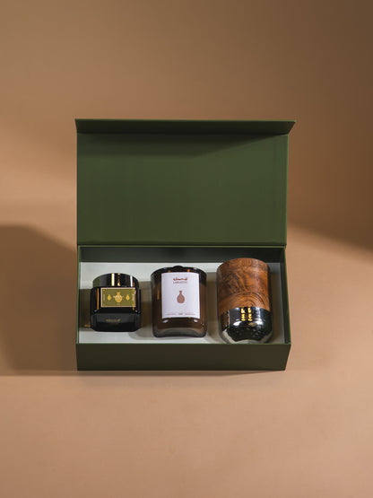 Candle, Dukhoon & Midkhan Gift Set