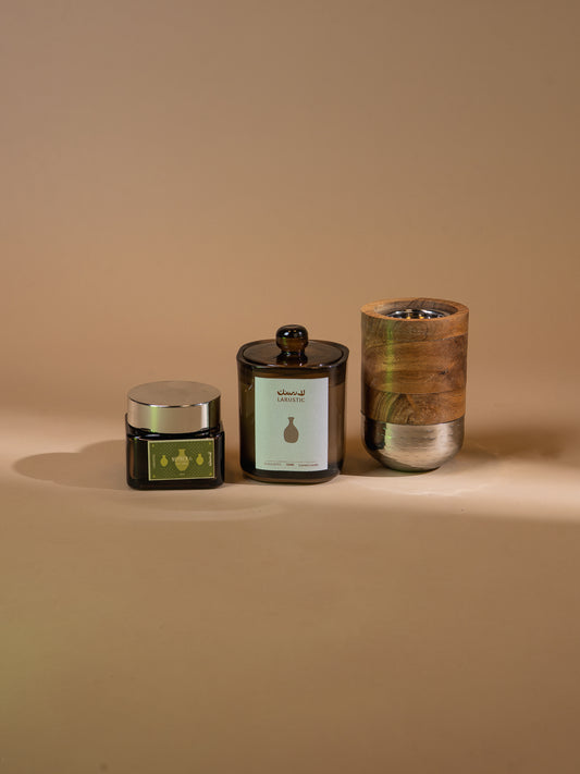 Candle, Dukhoon & Midkhan Gift Set