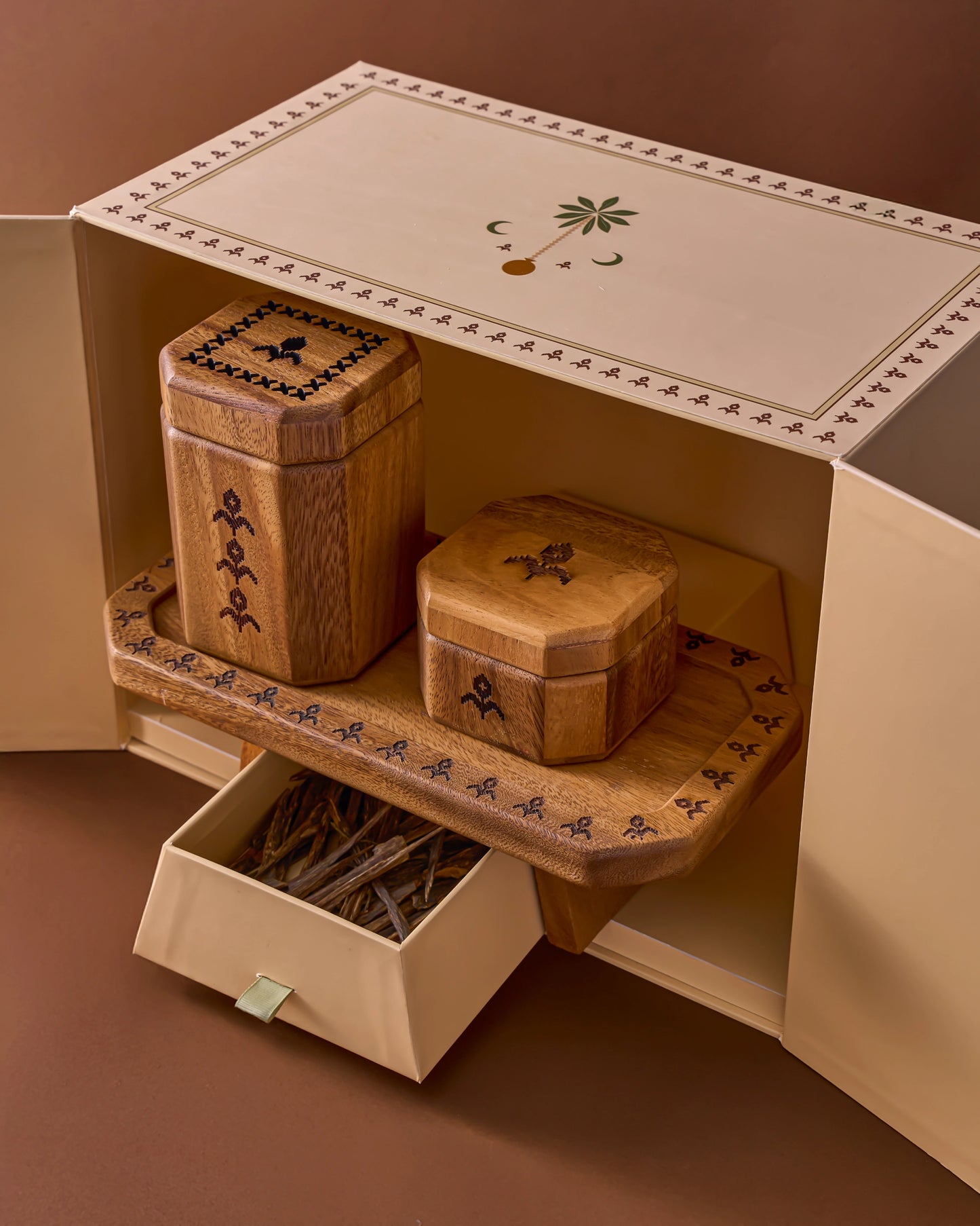 Ramadan wooden set